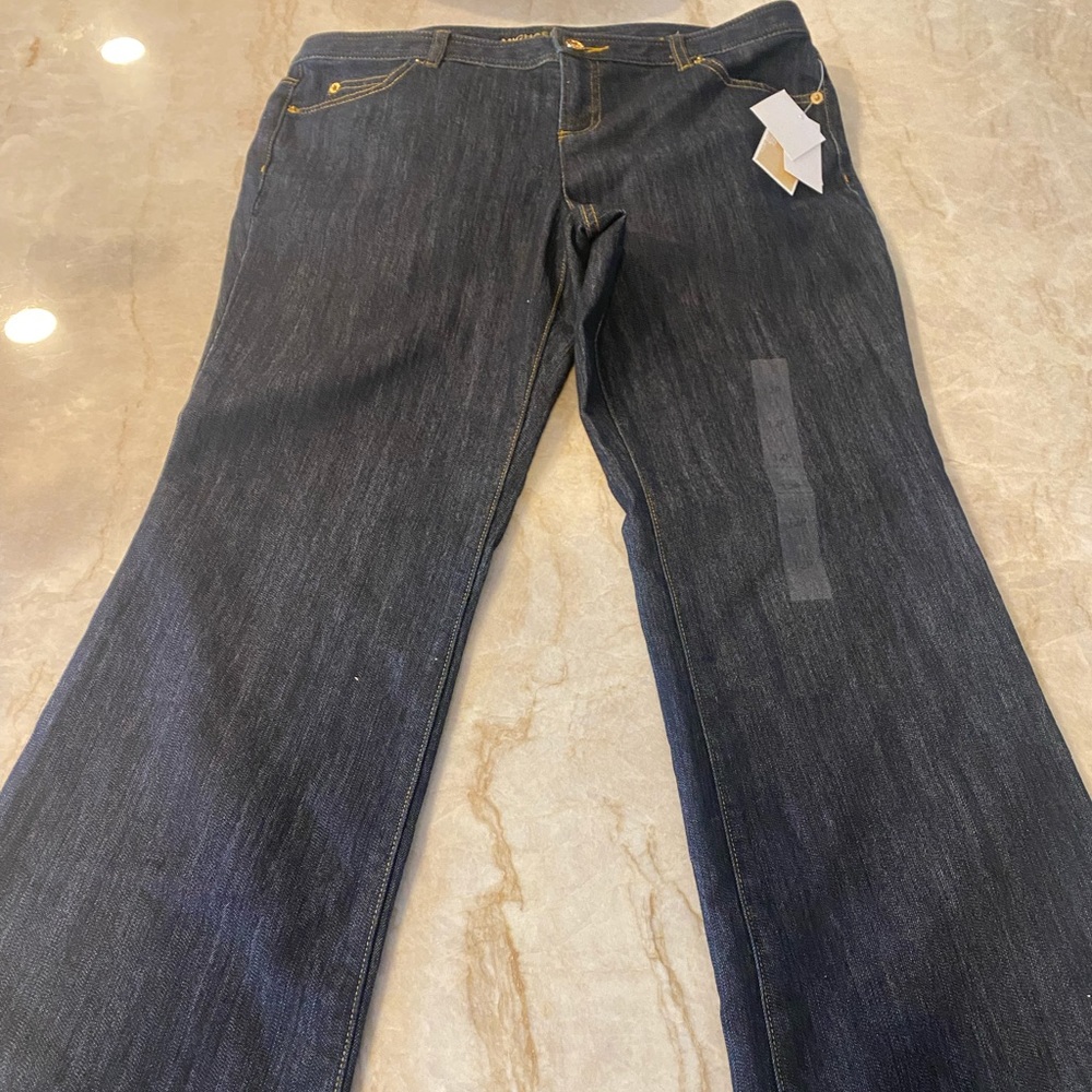 MICHAEL Michael Kors low rise/bootcut stretch jean